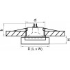 Светильник точечный встраиваемый Lei mini 006130                        