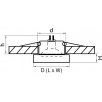 Светильник точечный встраиваемый Lui micro 006160                        