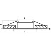 Светильник точечный встраиваемый Levigo 010012                        