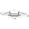 Светильник встраиваемый Lightstar Singo 011611                        