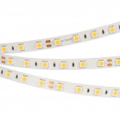 Светодиодная лента RT 2-5000 24V Warm2400 2x (5060, 300 LED, LUX) (Arlight, 14.4 Вт/м, IP20)