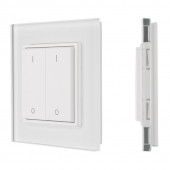 Панель Knob SR-2833K2-RF-UP White (3V, DIM,2 зоны) (Arlight, IP20 Пластик, 3 года)