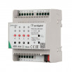 INTELLIGENT ARLIGHT Диммер KNX-204-DIM-DIN (12-48V, 8x0.35/4x0.7/2x1A) (IARL, Пластик)                        