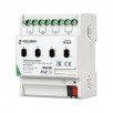 INTELLIGENT ARLIGHT Релейный модуль KNX-704-SW16-DIN (BUS, 4x16A) (Arlight)                        