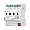 INTELLIGENT ARLIGHT Релейный модуль KNX-704-SW20-DIN (BUS, 4x20A) (Arlight)                        