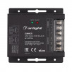 Диммер ARL-OVAL-DIM Black (12-24V, 3x10A, ПДУ Овал, RF, RJ45) (Arlight, IP20 Металл, 3 года)                        