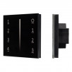 Панель SMART-P34-DIM-IN Black (230V, 0-10V, Sens, 2.4G) (Arlight, IP20 Пластик, 5 лет)                        