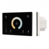 Панель Sens SMART-P81-MIX Black (230V, 4 зоны, 2.4G) (Arlight, IP20 Пластик, 5 лет)                        