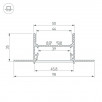 Тройник ARLIGHT SL-LINIA45-FANTOM 030107                        