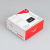 Панель SMART-P4-DIM-G-IN Black (12-24V, 4x3A, Sens, 2.4G) (Arlight, IP20 Пластик, 5 лет)                        