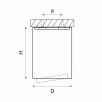Светильник точечный накладной декоративный под заменяемые галогенные или LED лампы Binoco Lightstar 052007                        