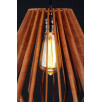 Подвесной деревянный светильник Woodshire Кристалл 0535mx                        