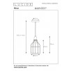 Подвесной светильник Lucide PAULIEN 08327/01/66                        