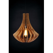 Подвесной деревянный светильник Woodshire Амфора 0840b