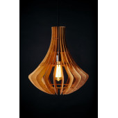 Подвесной деревянный светильник Woodshire Амфора 0840vi