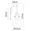 Светильник настенный 1001/16 AP-1                        