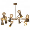 Подвесной светильник  Loft It (Light for You) halley 10046/10 Gold                        