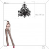 Подвесной светильник Loft It (Light for You) Zenith 10210/12 Black                        