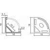 Потолочный cветильник Nowodvorski Pik 10299                        