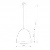 Подвесной светильник Nowodvorski Egg M 10323                        