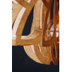 Подвесной деревянный светильник Woodshire Лилия 1130b                        