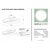 Потолочный светильник Simple Story 1165-LED26CL                        