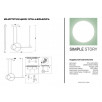 Подвесной светильник Simple Story 1174-LED40PL                        