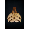 Подвесной деревянный светильник Woodshire Далиа 1235b                        