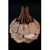 Подвесной деревянный светильник Woodshire Далиа 1235pl                        