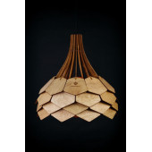 Подвесной деревянный светильник Woodshire Далия 1240b