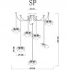 Светильник подвесной 1308/02 SP-7                        