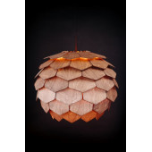 Подвесной деревянный светильник Woodshire Астеко 1340pl