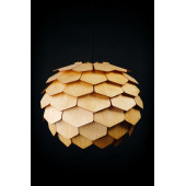 Подвесной деревянный светильник Woodshire Астеко 1340vi