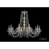 Подвесная люстра Bohemia Ivele Crystal 1402/10/360 G