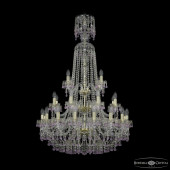 Люстра Bohemia Ivele Crystal 1410/16+8+4/300/XL-130/3d G V7010