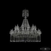 Люстра Bohemia Ivele Crystal 1413/24+12/530/XL-160 Ni