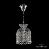 Подвесной светильник Bohemia Ivele Crystal 14783/16 Ni Leafs                        