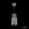 Подвесной светильник Bohemia Ivele Crystal 14783/16 Ni Leafs                        