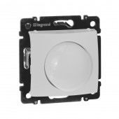Светорегулятор Legrand Valena Белый поворотный 40-400W для ламп накаливания (вкл поворотом) 770061