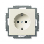 Розетка ABB Basic 55 chalet-white SCHUKO 16А 250В с винтовыми клеммами 2CKA002011A6150 23 EUC-96-507