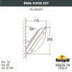 Светильник настенный наклонный уличный FUMAGALLI LUCIA 1R3.602.000.AYE27                        