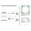 LED встраиваемый светильник Simple Story 36W 2077-LED36DLB                        