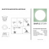 LED встраиваемый светильник Simple Story 7W 2079-LED7DLW                        