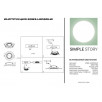 LED встраиваемый светильник Simple Story 5W 2083-LED5DLW                        