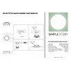 LED встраиваемый светильник Simple Story 12W 2085-LED12DLW                        