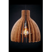 Подвесной деревянный светильник Woodshire Купол 2140b                        