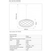 Светильник подвесной Lucide WOLFRAM 21417/65/02                        