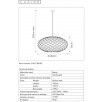 Светильник подвесной Lucide WOLFRAM 21417/99/02                        