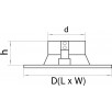 Светильник точечный встраиваемый декоративный под заменяемые галогенные или LED лампы Lightstar Domino 214603                        