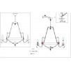Подвесная люстра Boulogne 2159-6P                        